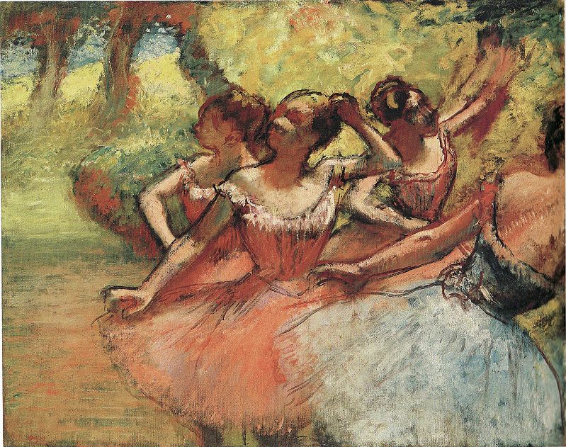 Edgar Degas y su técnica de pintura al pastel 