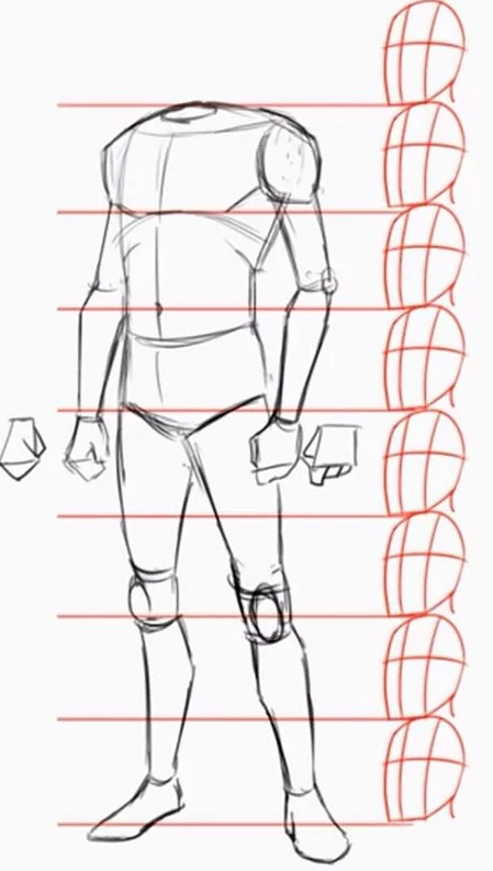 Dibujar la figura humana: elementos a considerar para hacerlo con éxito 63 dibujar-figura-humana-piernas