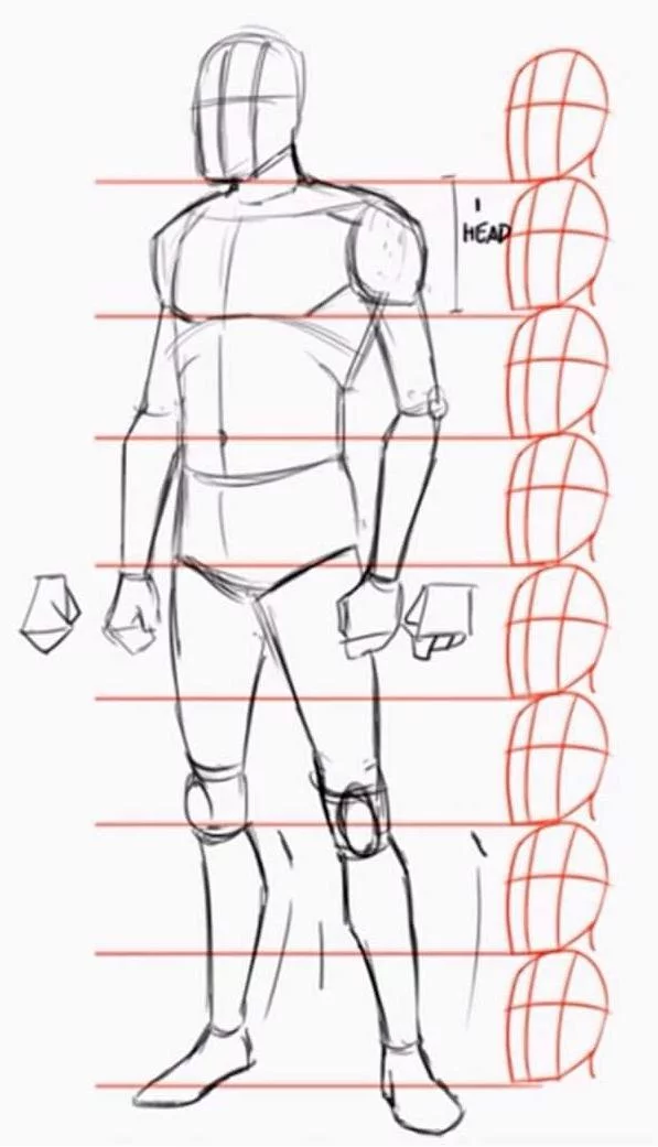 Dibujar la figura humana: elementos a considerar para hacerlo con éxito 57 dibujar-la-figura-humana