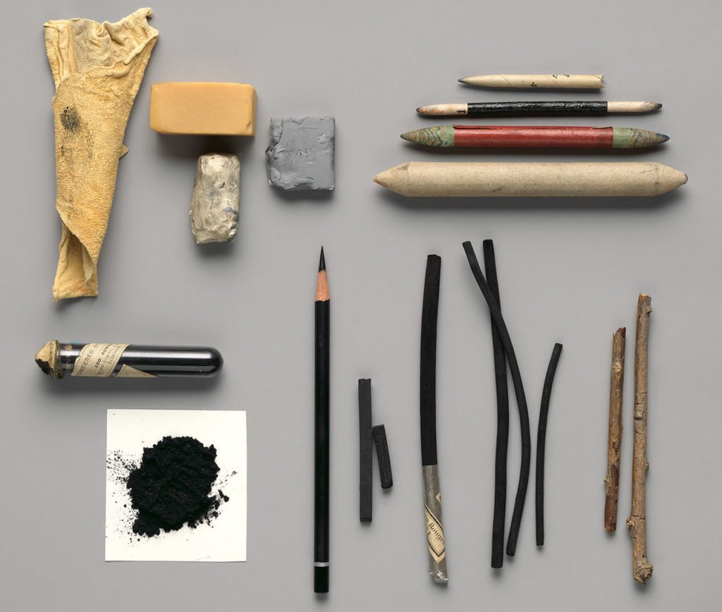Dibujar con carboncillo: Materiales, herramientas y métodos de trabajo 10 Dibujar con carboncillo