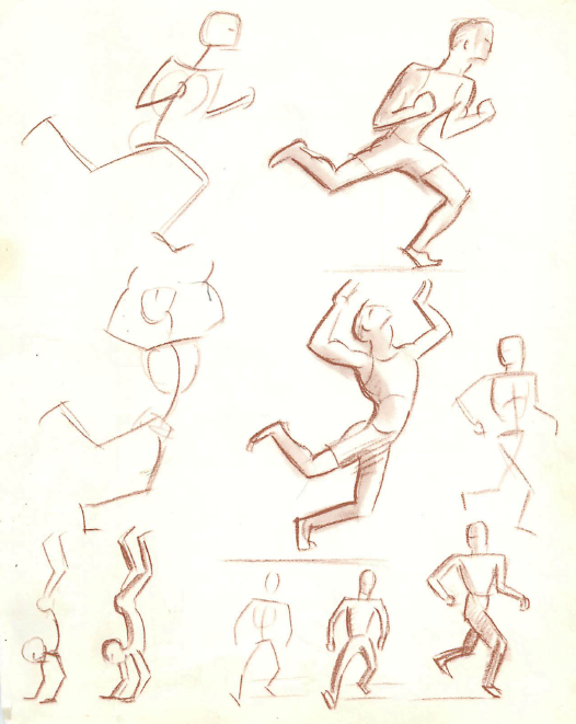  Dibujar la figura humana en movimiento | ttamayo.com