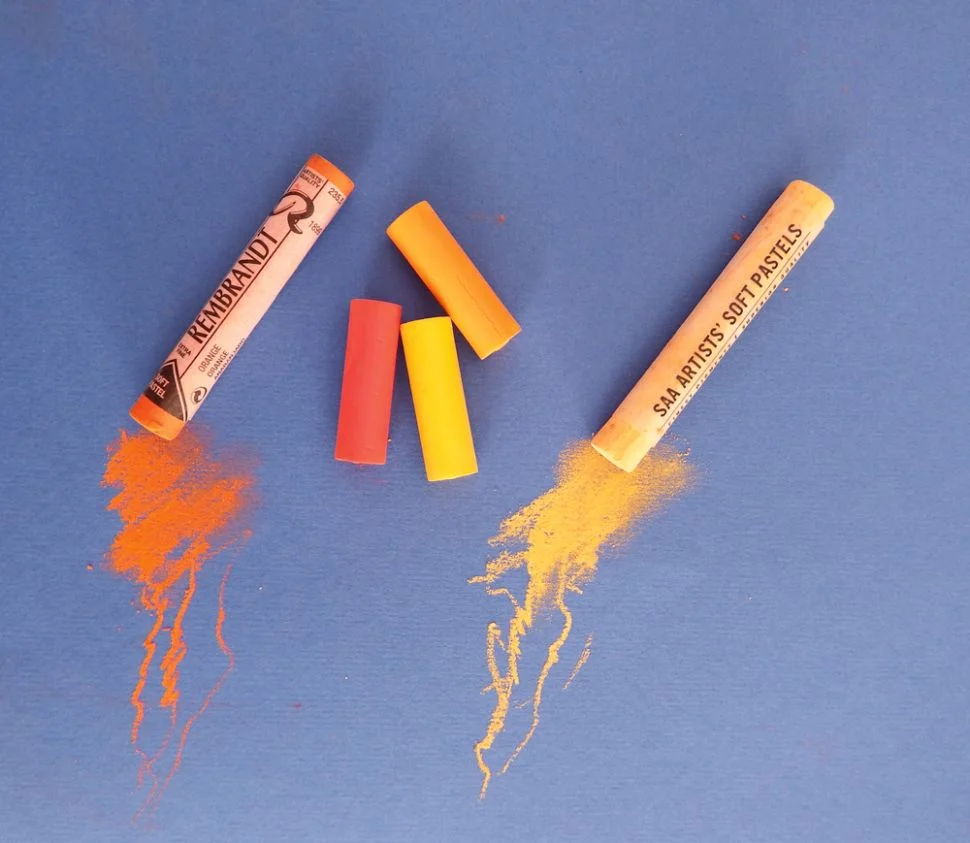 Dibujar paisajes con gises pastel