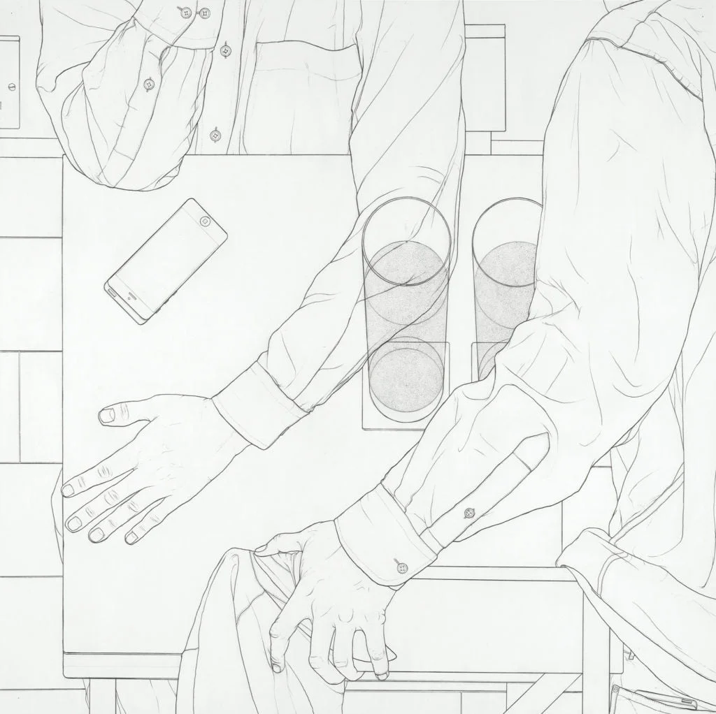 El dibujo en el arte contemporáneo 68 michael ditchburn one sat another sitting 1 1024x1022 1
