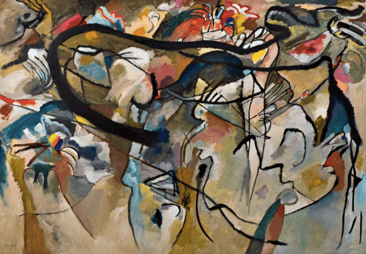 cuadros kandinsky composicion v 1911