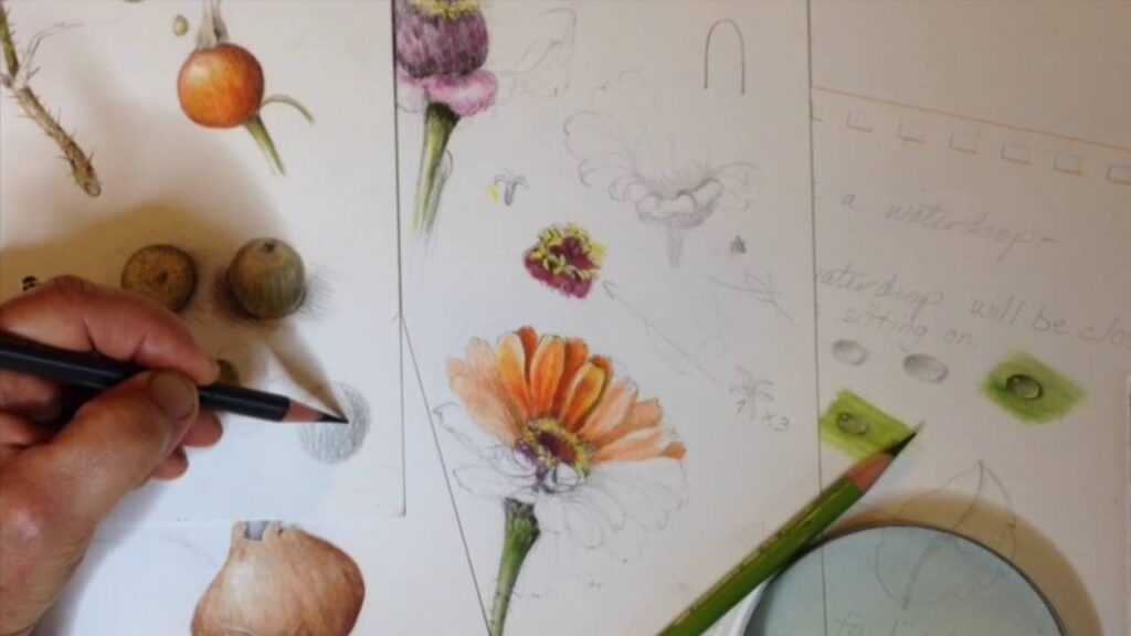 Ilustración científica botánica, en 4 pasos