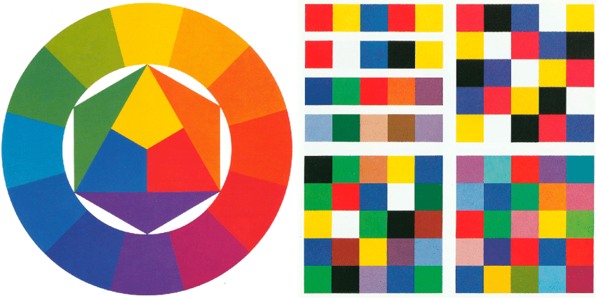 Un círculo cromático para mezclar colores con precisión, partiendo de pigmentos 97 johannes itten the chromatic circle some exercises on the contrast of pure colors