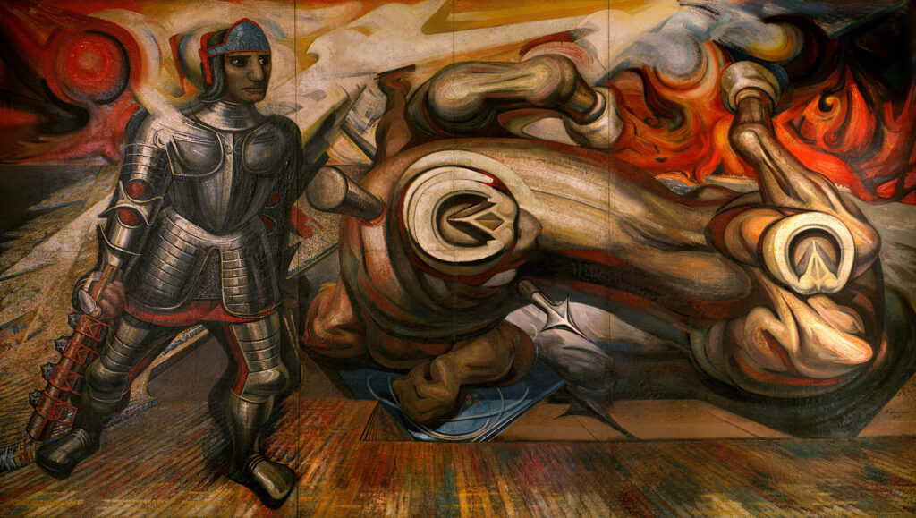 Pinturas y técnicas de Siqueiros 3
