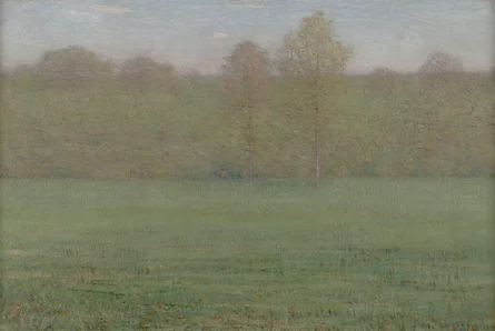Los pigmentos verdes, el umbral entre lo orgánico y lo mineral 56 Pigmentos verdes 11
Dwight Tryon,
Moonlight in November, ca. 1887