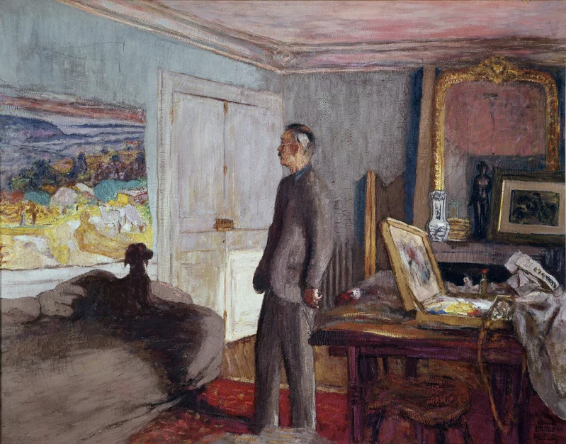 Pigmentos siena, tierra quemada y luz contenida: variaciones y usos pictóricos 45 Pigmentos siena 5
Édouard Vuillard,
Portrait of Pierre Bonnard (Portrait de Pierre Bonnard)