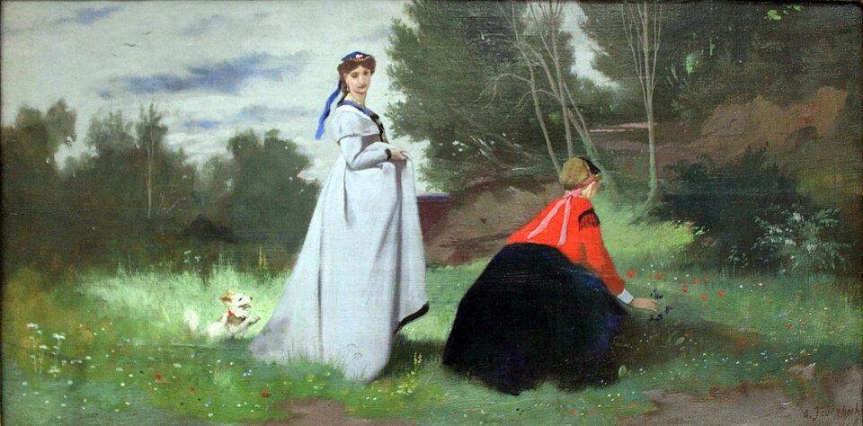 Pigmentos rojos: variaciones minerales, síntesis modernas y permanencia en la historia pictórica 52 Pigmentos rojos 7
Anselm Feuerbach,
Landscape with two Women, 1867