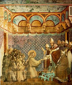 Técnica y pigmentos en la obra de Giotto di Bondone: el maestro de la imágenes vivas 41 giotto legend of st francis 07 confirmation of the rule