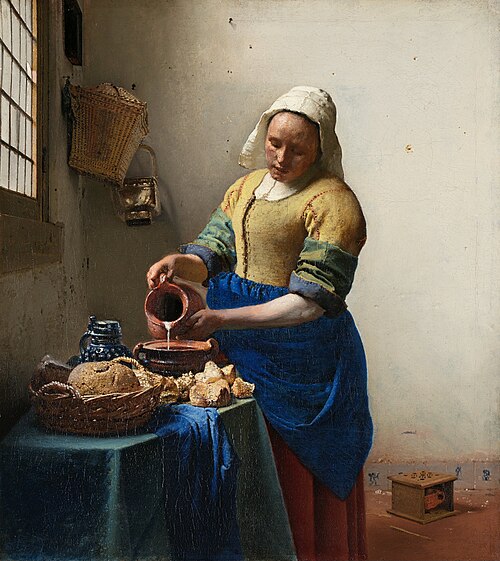 Pigmentos y estilos en la pintura de Vermeer: el maestro de la luz y el color 32 johannes vermeer het melkmeisje google art project