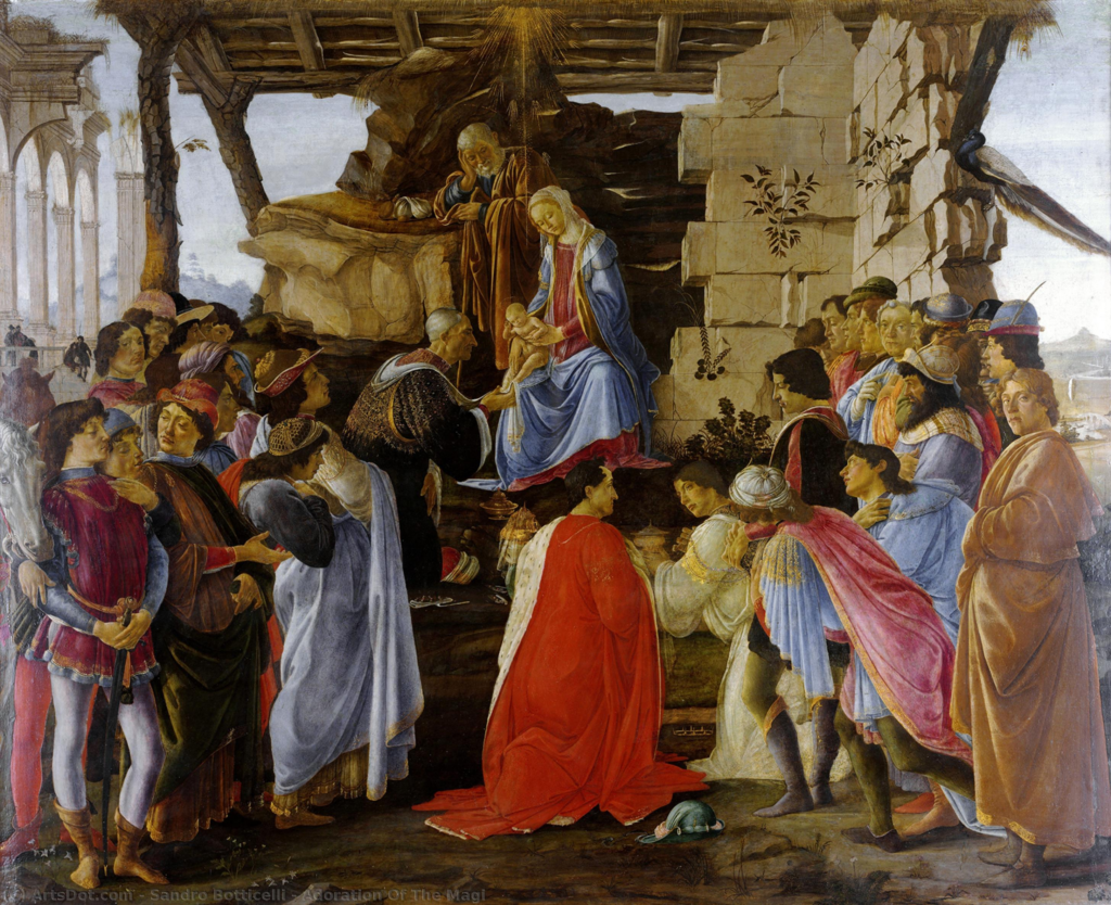 Técnicas y pigmentos en la pintura de Botticelli 5