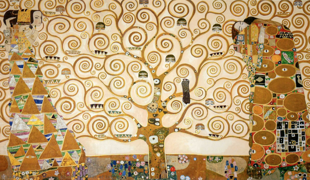 Técnicas y materiales en la pintura de Klimt 3