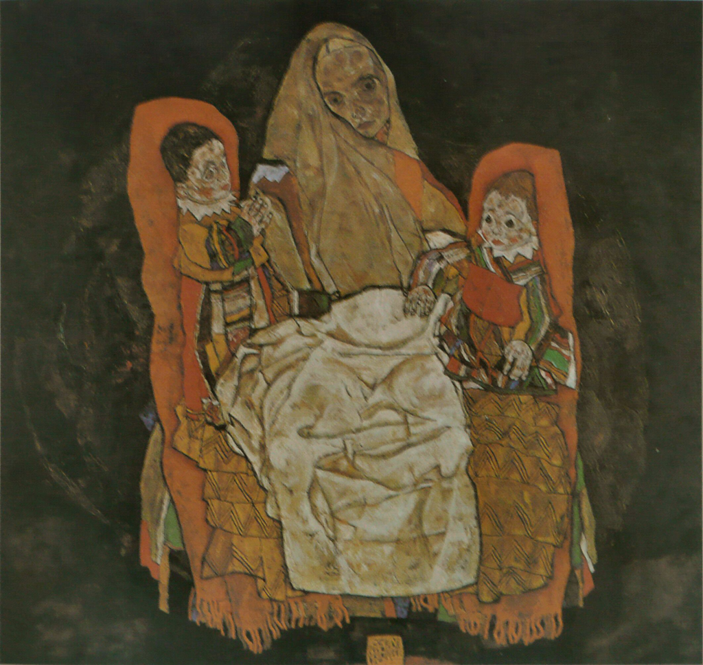Egon Schiele: línea, pigmento y tensión en la construcción de la forma pictórica 53 Egon Schiele 7