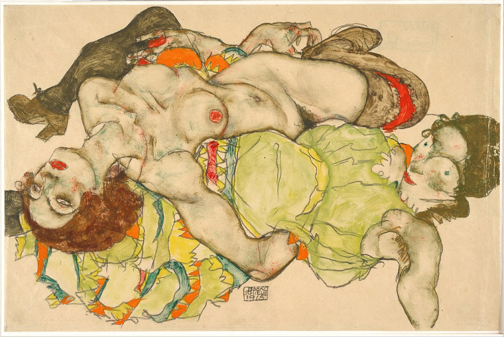 Egon Schiele: línea, pigmento y tensión en la construcción de la forma pictórica 54 Egon Schiele 8