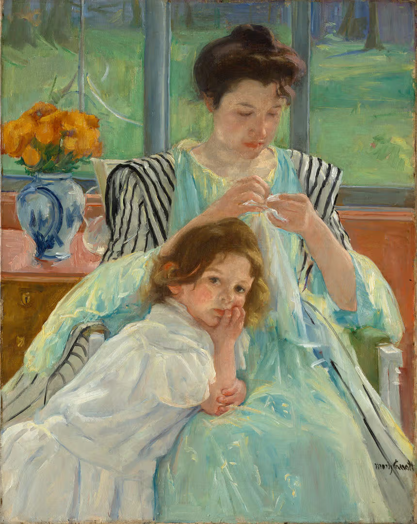 Mary Cassatt: color, intimidad y técnica pictórica en la modernidad doméstica 47 Mary Cassatt