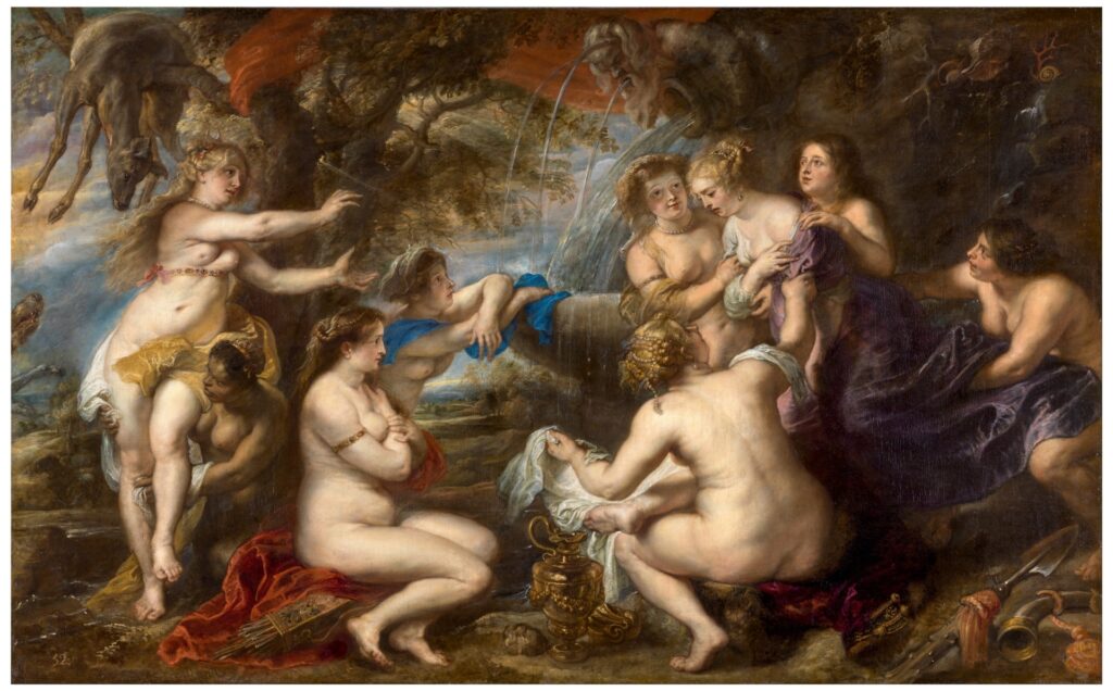 Obra y técnicas pictóricas de Rubens: el homero de la pintura 36 diana y calisto