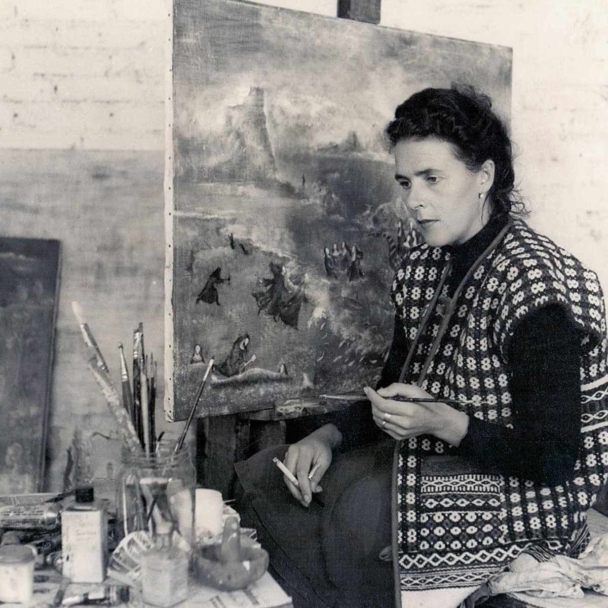 Leonora Carrington: materia, símbolo y técnica, la construcción de lo invisible 43 Leonora Carrington 2
