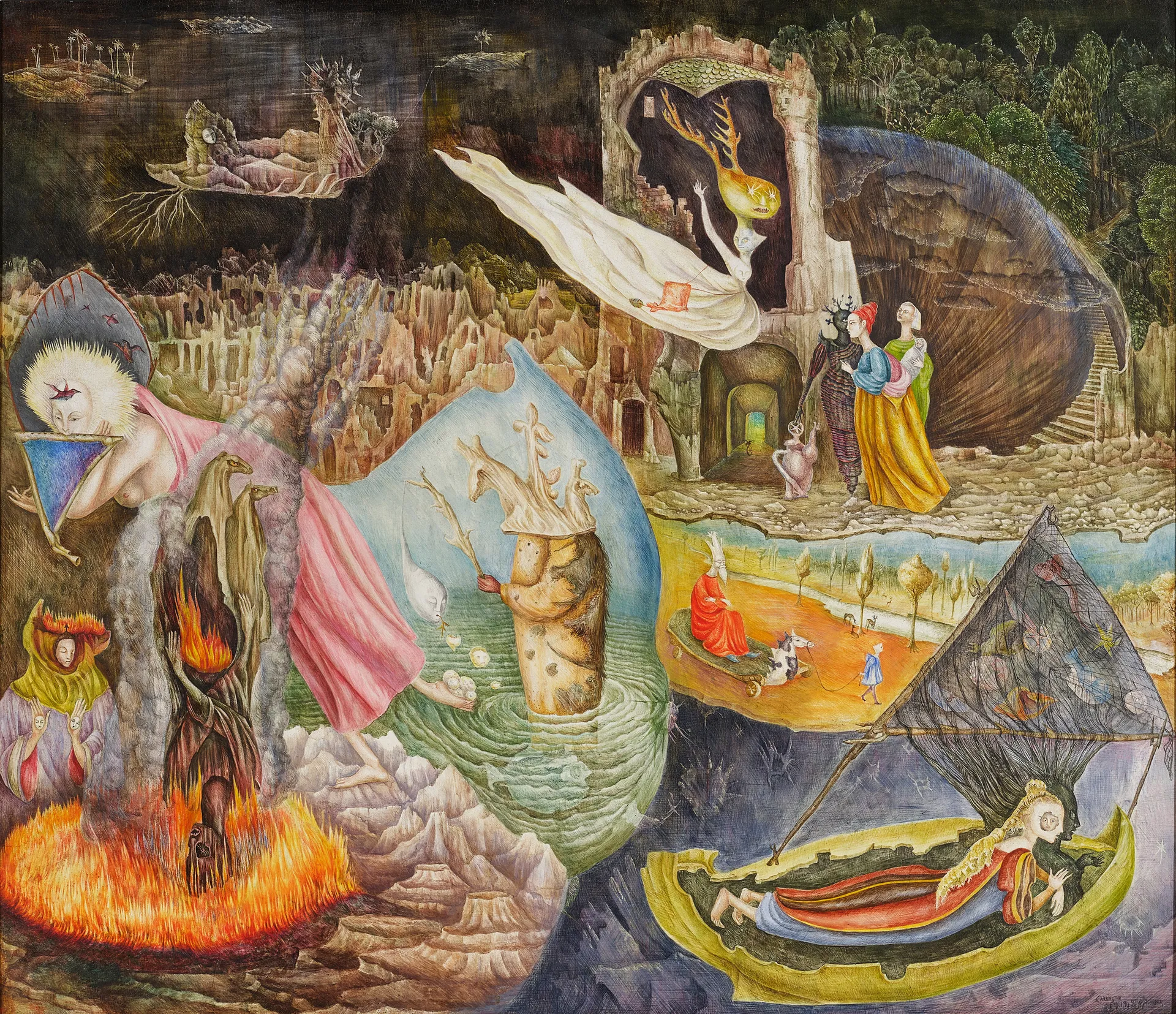 Leonora Carrington: materia, símbolo y técnica, la construcción de lo invisible 46 Leonora Carrington 5