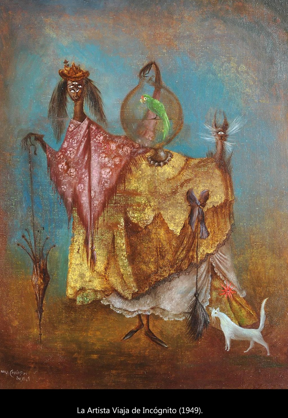 Leonora Carrington: materia, símbolo y técnica, la construcción de lo invisible 49 Leonora Carrington 8