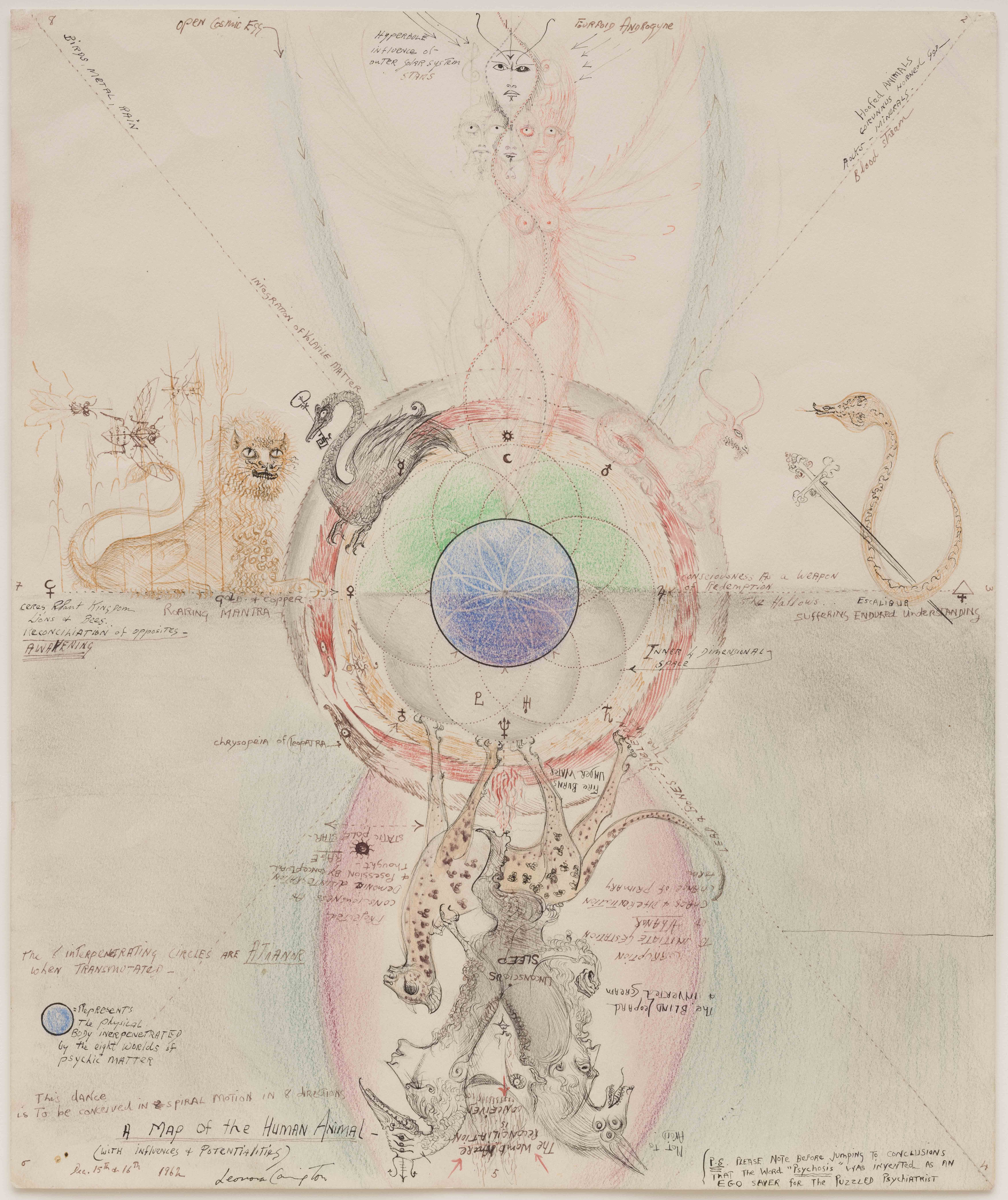 Leonora Carrington: materia, símbolo y técnica, la construcción de lo invisible 52 Leonora Carrington 11