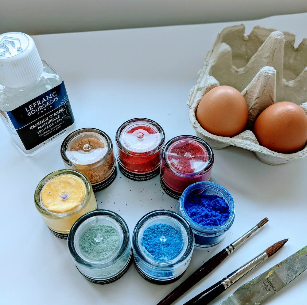 La materia que hace visible el arte: historia y poder del aglutinante en la pintura 44 Aglutinante 9